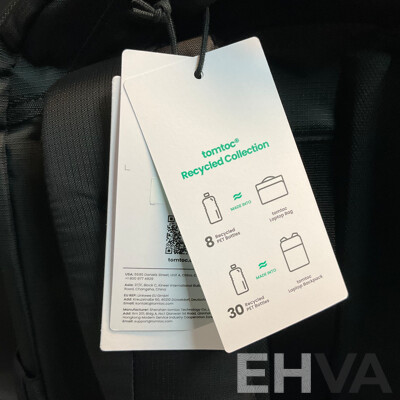 Tomtoc 16-inch Laptop Backpack - Black - Lot of 5 - Estimated Total $700