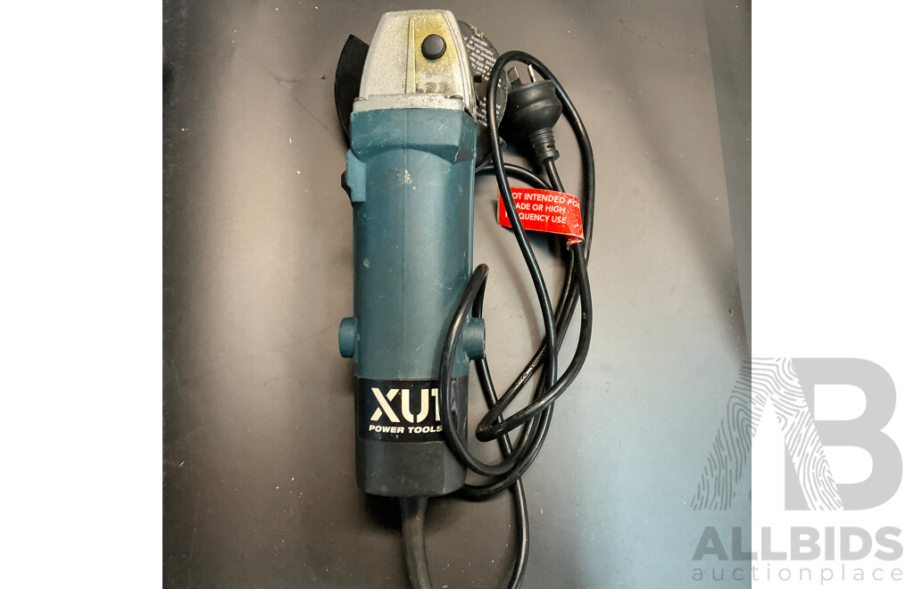 Assorted Tools - XU1 100mm Angle Grinder / Direct Power DP22MT1 / Workzone Circular Saw 1200W / OZITO CMS-1621 Mitre Saw and More