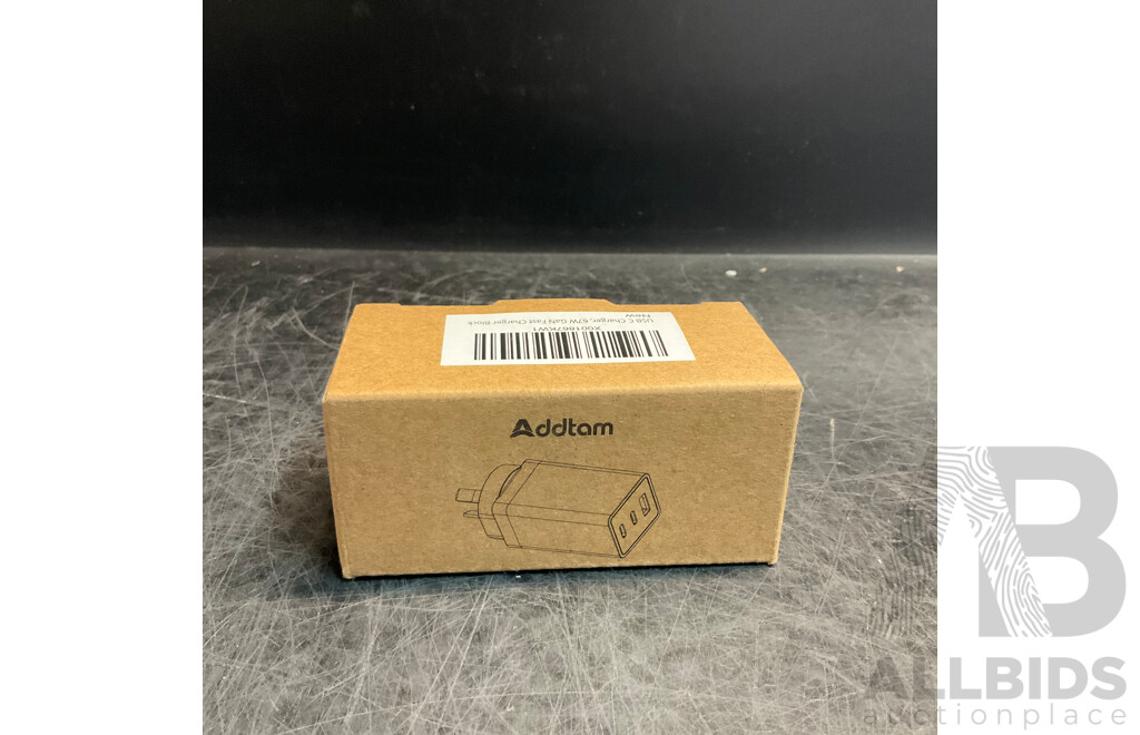 Addtam 67W Multi Port GaN Charger - Lot of 24