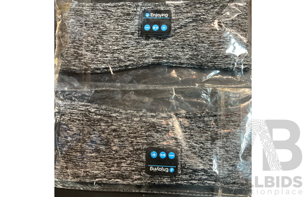 Assorted Household Items - Eng Tech Sleep Headphones, Multifunctional Oiler ,Make Up Brush & More