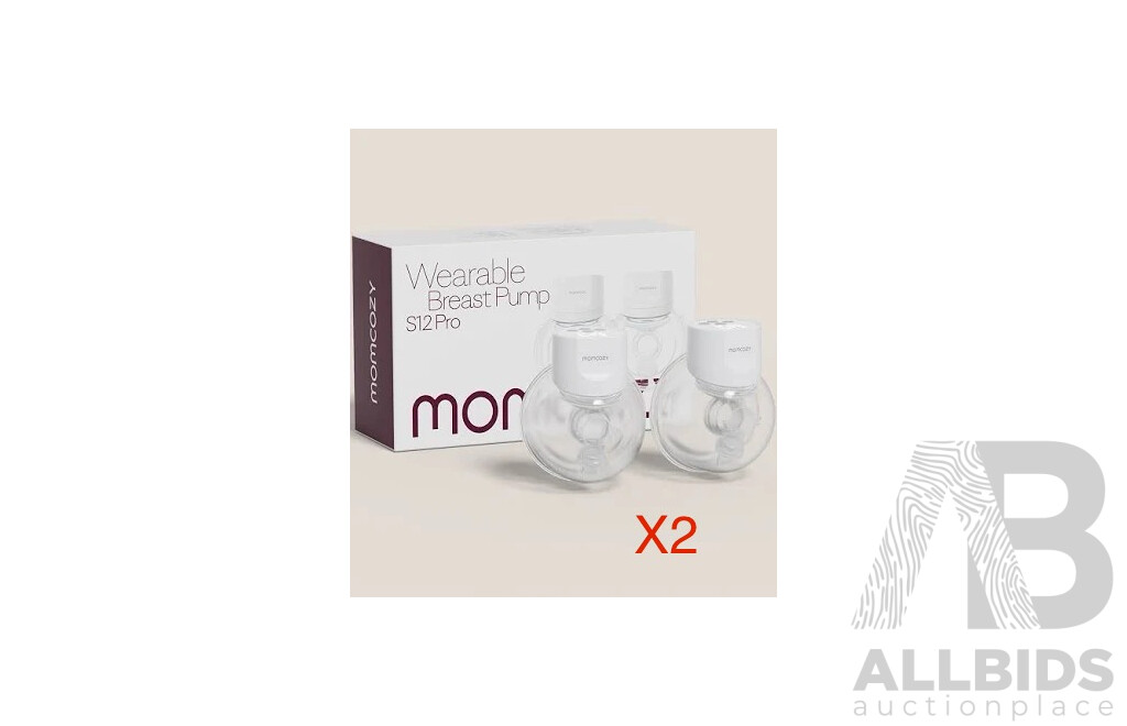 MOMCOZY S12 Pro Wearable Breast Pump - Brand New - Lot of 2