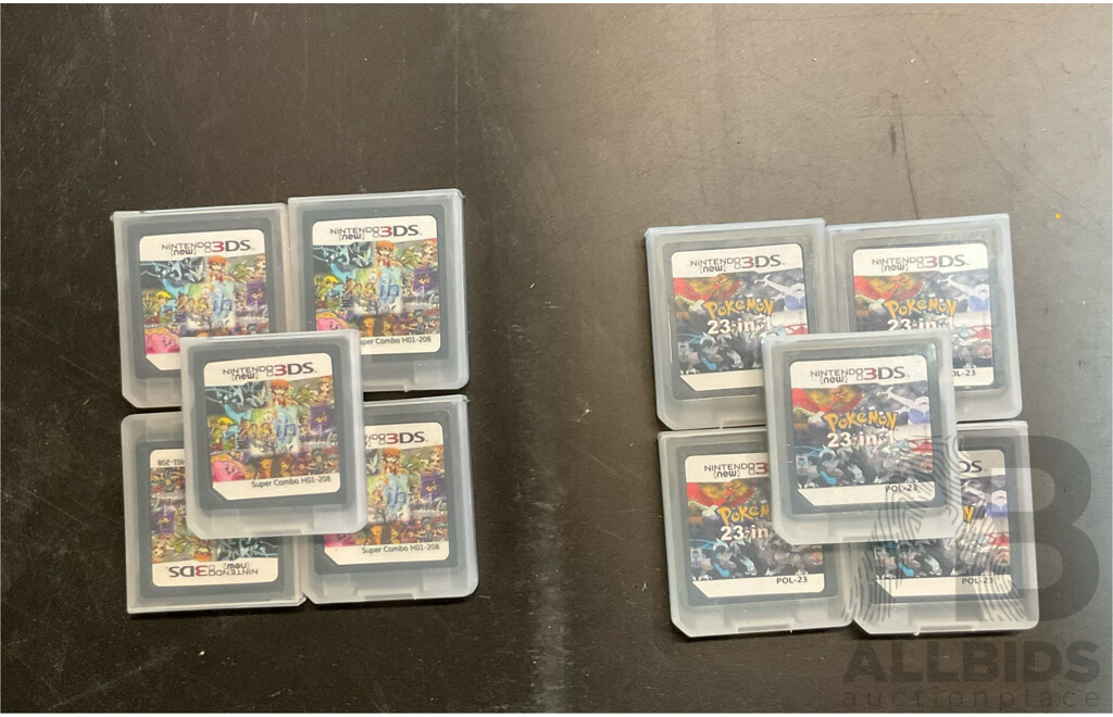 Mixed Lot - Network Cable Tester & Australia Power Cable/ Plugs/ Adapters and 3DS Games & More