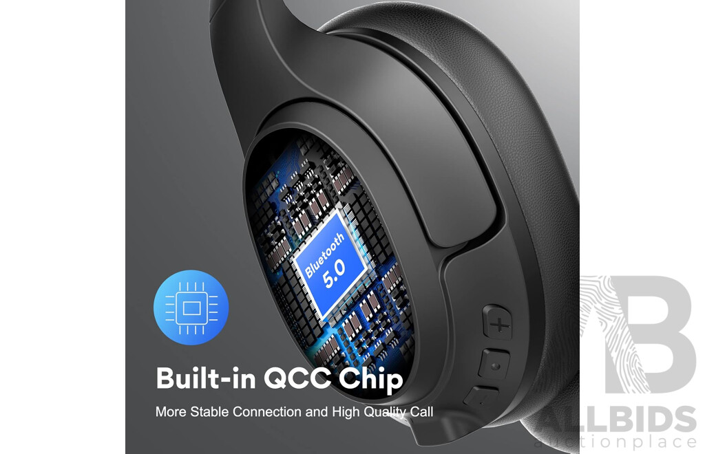 EKSA H6 Wireless Headsets with Microphone - Lot of 2 - Estimated Total RRP $ 350