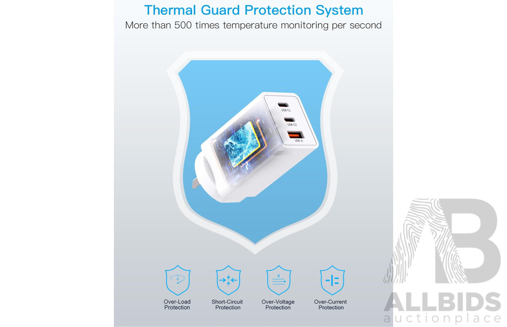 Addtam 67W Multi Port GaN Charger - Lot of 20