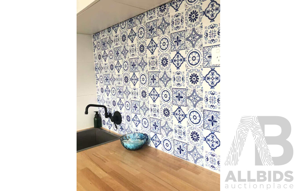 Two Boxes of Mosaic & Decorative Tiles - 100x100x8 mm