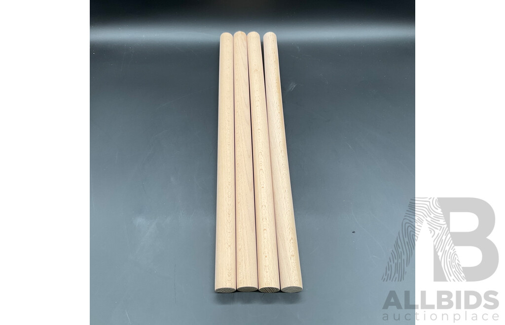 Multi-Purpose Wooden Dowel Rods 400X 21.2mm - Lot of 157