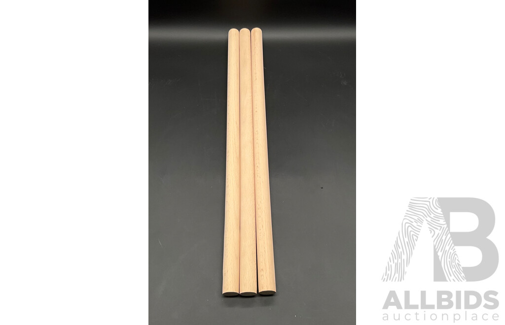 Multi-Purpose Wooden Dowel Rods 500 X 21.2mm & 140 X 21.2mm - Lot of 215