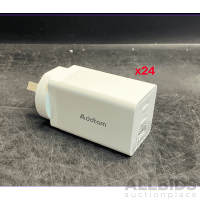 Addtam 67W Multi Port GaN Charger - Lot of 24