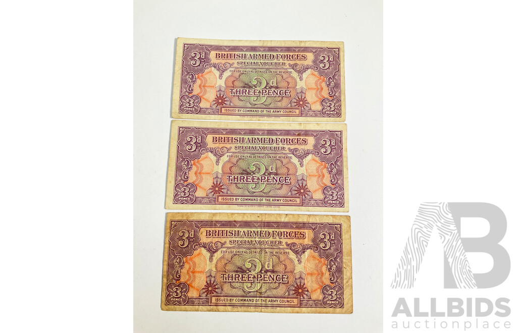 Collection of Australian, Antarctic Territory and United Kingdom Mostly Mint Stamps Including Twenty Dollar Ian Glover Specimen, Five Dollar Specimen, Predecimal KGVI and Emu Blocks, Sets, Three British Armed Forces 1946 Threepence Notes