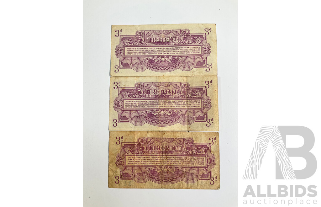 Collection of Australian, Antarctic Territory and United Kingdom Mostly Mint Stamps Including Twenty Dollar Ian Glover Specimen, Five Dollar Specimen, Predecimal KGVI and Emu Blocks, Sets, Three British Armed Forces 1946 Threepence Notes