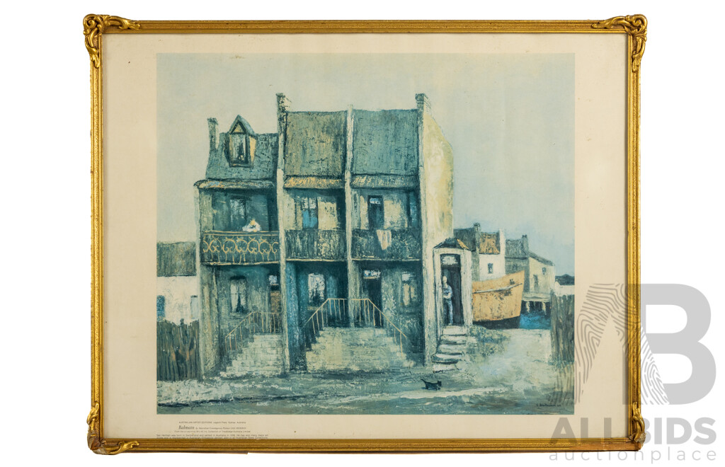 Sali Herman (20th Century, Swiss-Australian, 1898-1993), Balmain, Vintage Colour Print After Original Oil (c1968), 45 x 57 cm (frame)