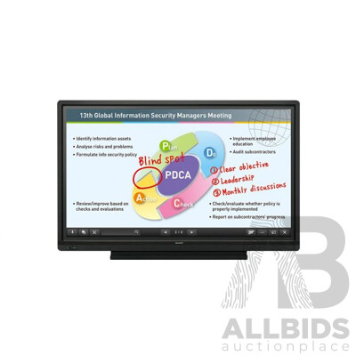 SHARP 60' (PN-60TB3) Interactive LCD Monitor