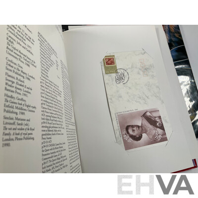 Collection of Australian Post Stamp Books Including Women of Oz, Forty Royal Years, Coming South, Zoos of Australia, Discoveries Medical Science in Australia with Papua New Guinea 1995 Stamp Album