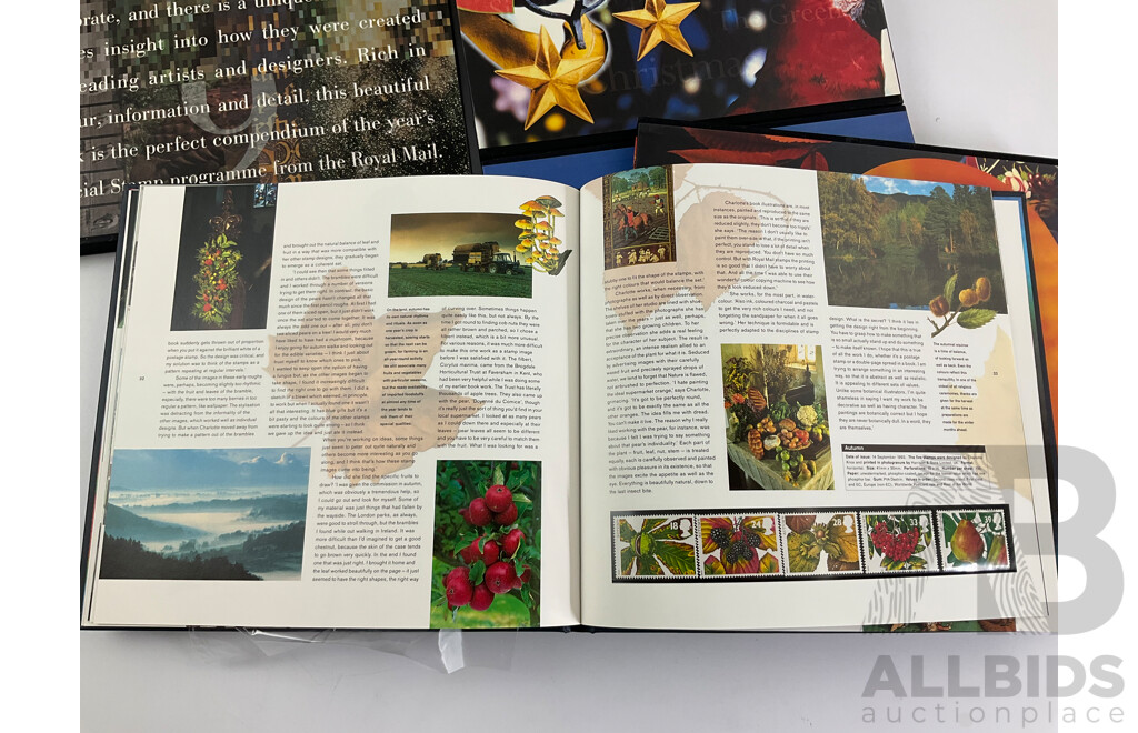 United Kingdom Royal Mail Special Stamps Sets 1991, 1992, 1993, 1994