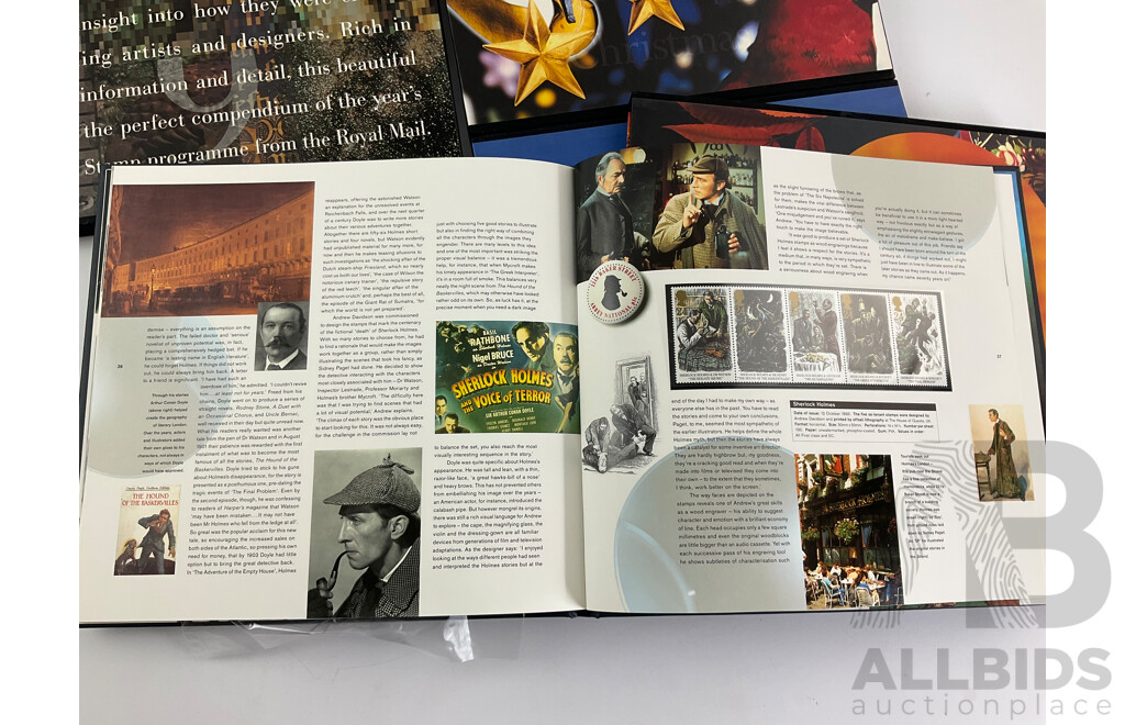 United Kingdom Royal Mail Special Stamps Sets 1991, 1992, 1993, 1994