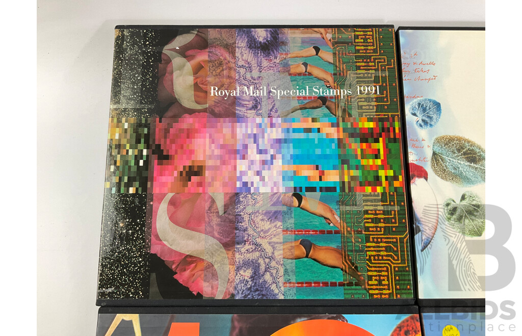 United Kingdom Royal Mail Special Stamps Sets 1991, 1992, 1993, 1994