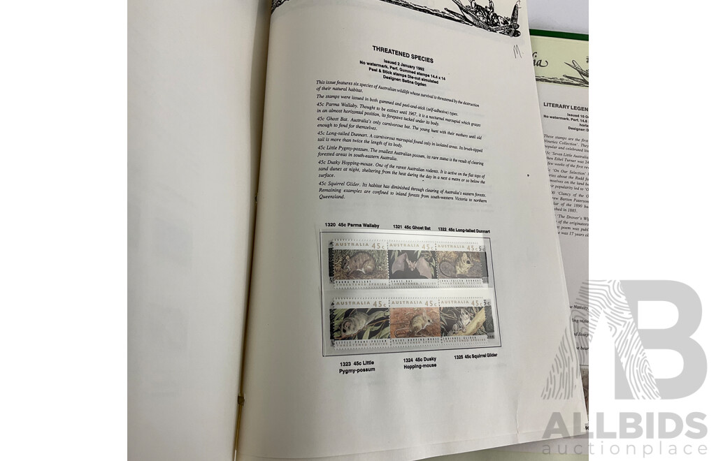 Australian Seven Seas 1991/92 Mint Stamp Album