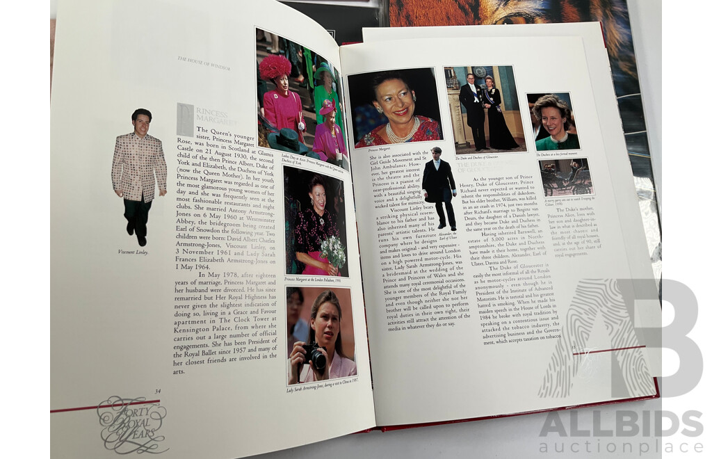 Collection of Australian Post Stamp Books Including Women of Oz, Forty Royal Years, Coming South, Zoos of Australia, Discoveries Medical Science in Australia with Papua New Guinea 1995 Stamp Album