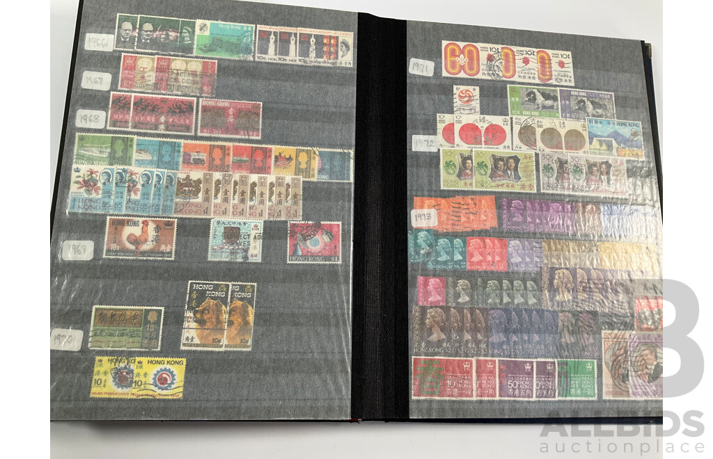 Album of Hong Kong Antique/vintage Mint and Used Stamps Spanning 1903 to 2001 Including Sets and Mini Sheets