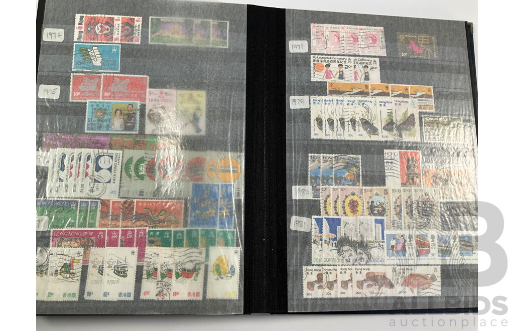 Album of Hong Kong Antique/vintage Mint and Used Stamps Spanning 1903 to 2001 Including Sets and Mini Sheets