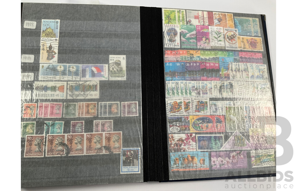 Album of Hong Kong Antique/vintage Mint and Used Stamps Spanning 1903 to 2001 Including Sets and Mini Sheets