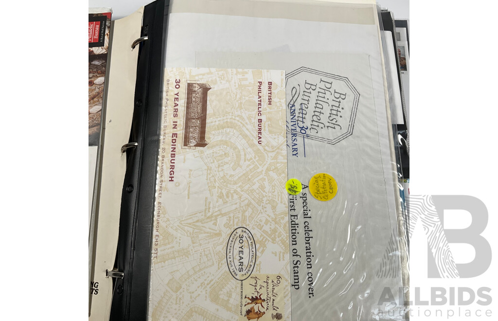 Album of United Kingdom Stamp Packs, PNCs, Stamp Books and First Day Covers Spanning 1994, 1995, 1996
