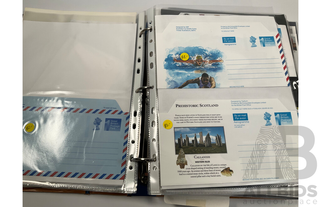 Album of United Kingdom Stamp Packs, PNCs, Stamp Books and First Day Covers Spanning 1994, 1995, 1996