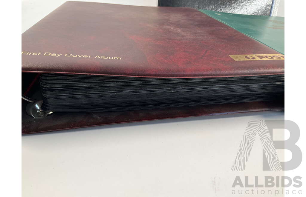 Collection of Empty Stamp Albums