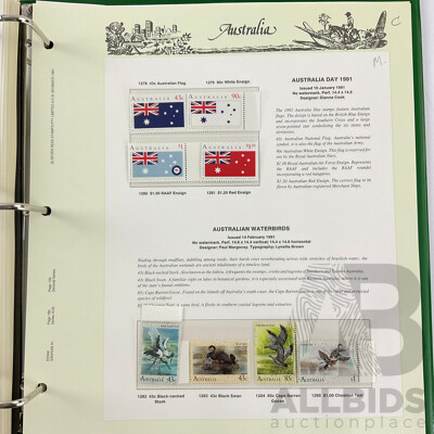 Australian Seven Seas 1991/92 Mint Stamp Album