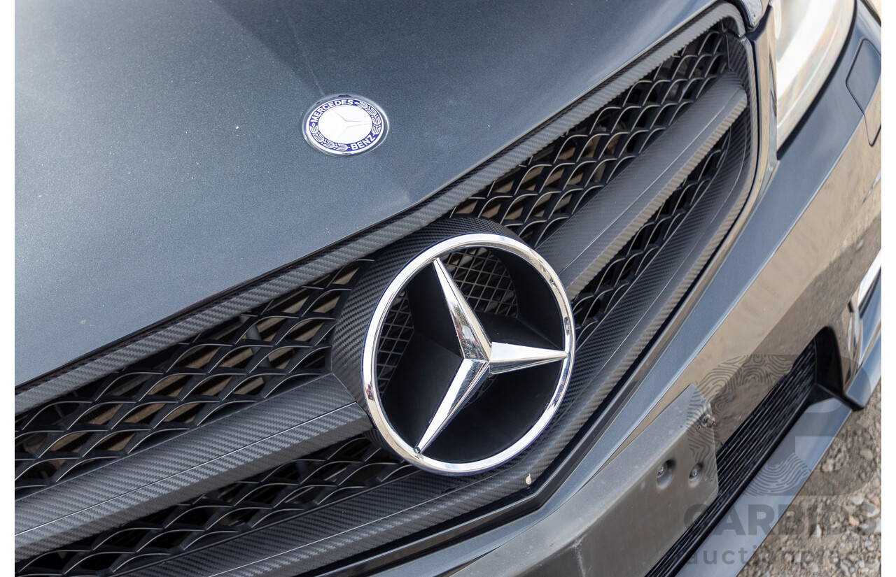 11/2011 Mercedes Benz C63 AMG W204 MY11 4d Sedan Magnetite Black Metallic V8 6.3L