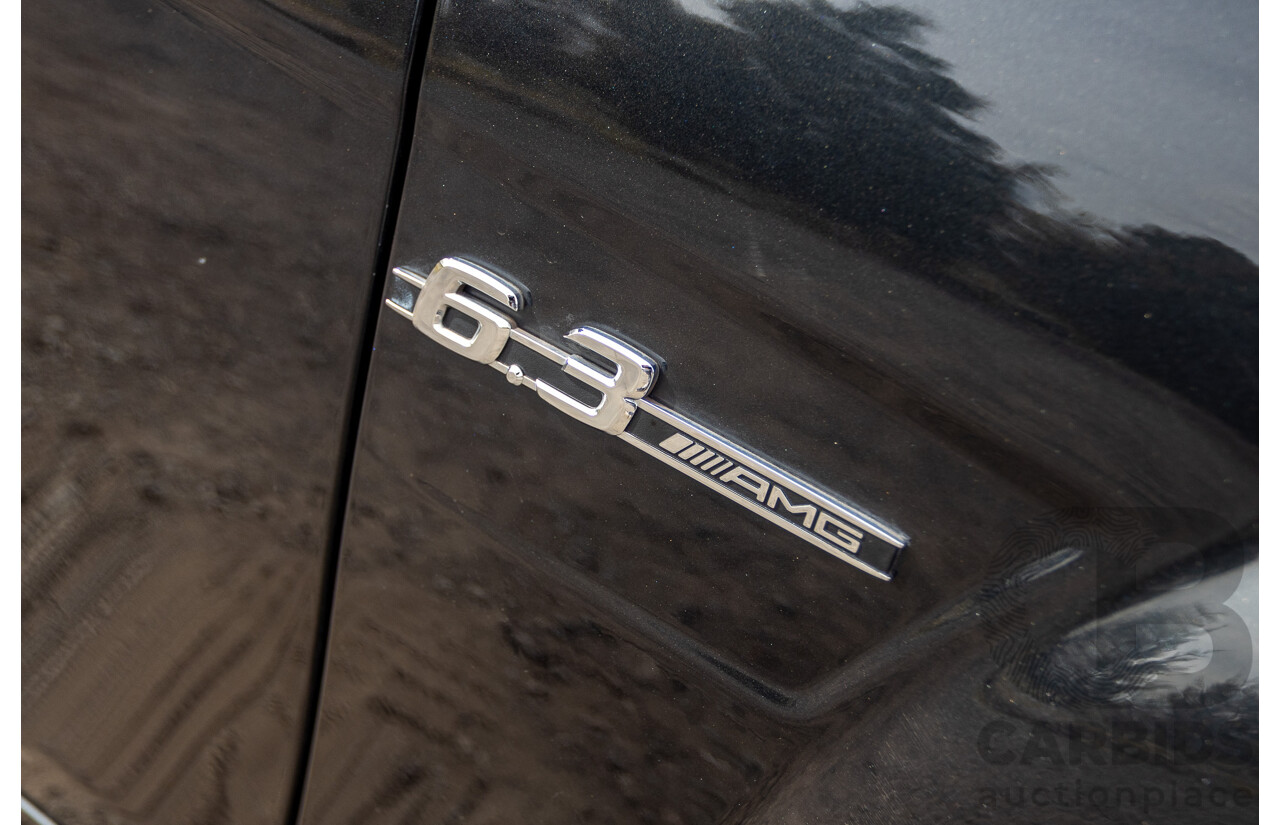 11/2011 Mercedes Benz C63 AMG W204 MY11 4d Sedan Magnetite Black Metallic V8 6.3L