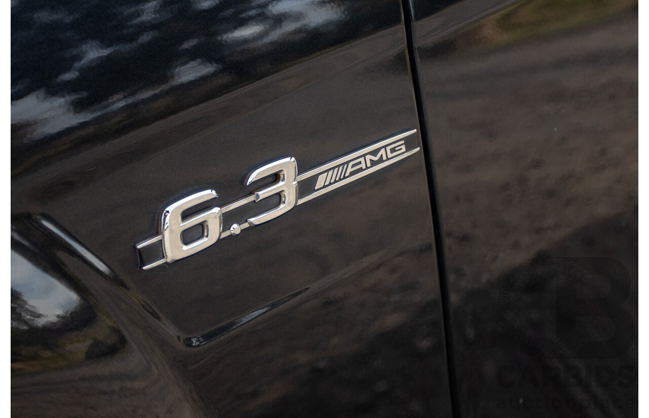 11/2011 Mercedes Benz C63 AMG W204 MY11 4d Sedan Magnetite Black Metallic V8 6.3L