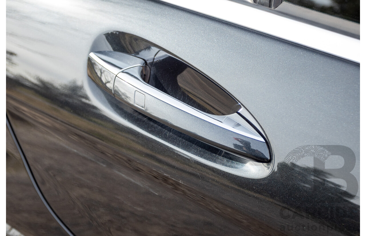 11/2011 Mercedes Benz C63 AMG W204 MY11 4d Sedan Magnetite Black Metallic V8 6.3L