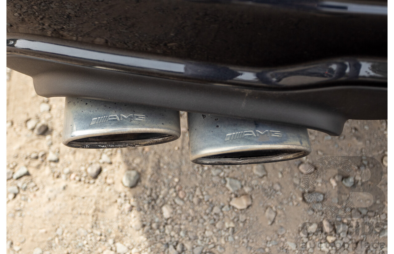 11/2011 Mercedes Benz C63 AMG W204 MY11 4d Sedan Magnetite Black Metallic V8 6.3L