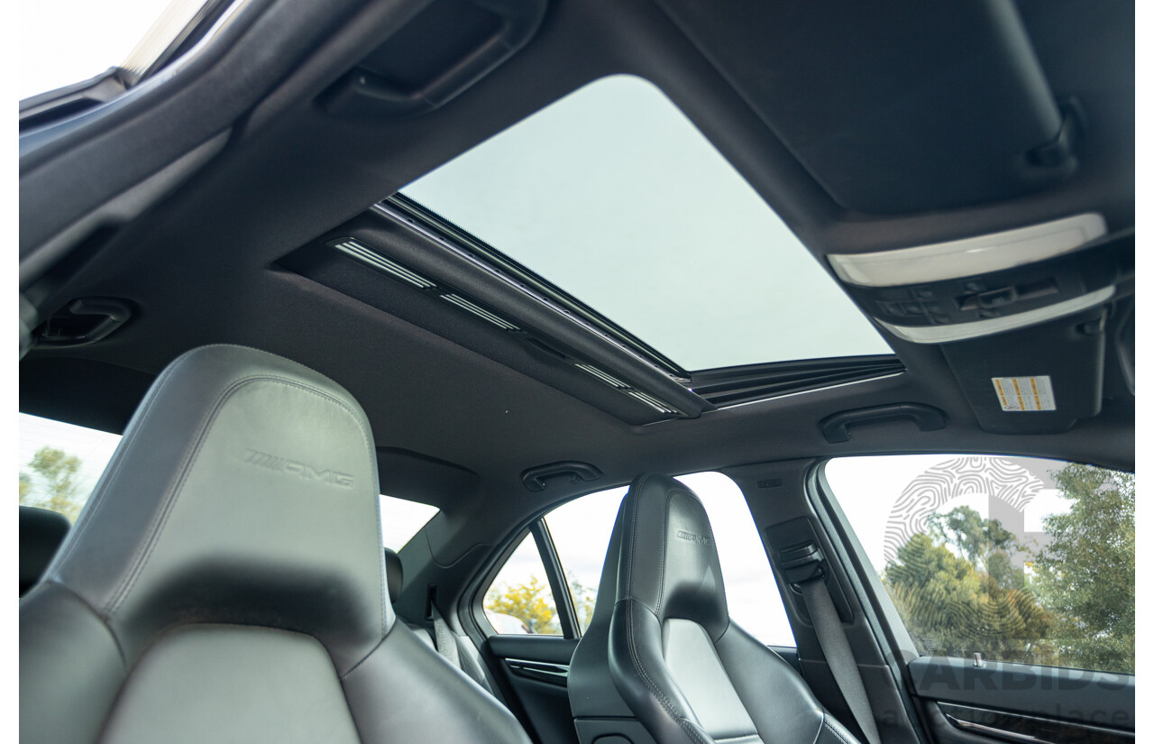 11/2011 Mercedes Benz C63 AMG W204 MY11 4d Sedan Magnetite Black Metallic V8 6.3L