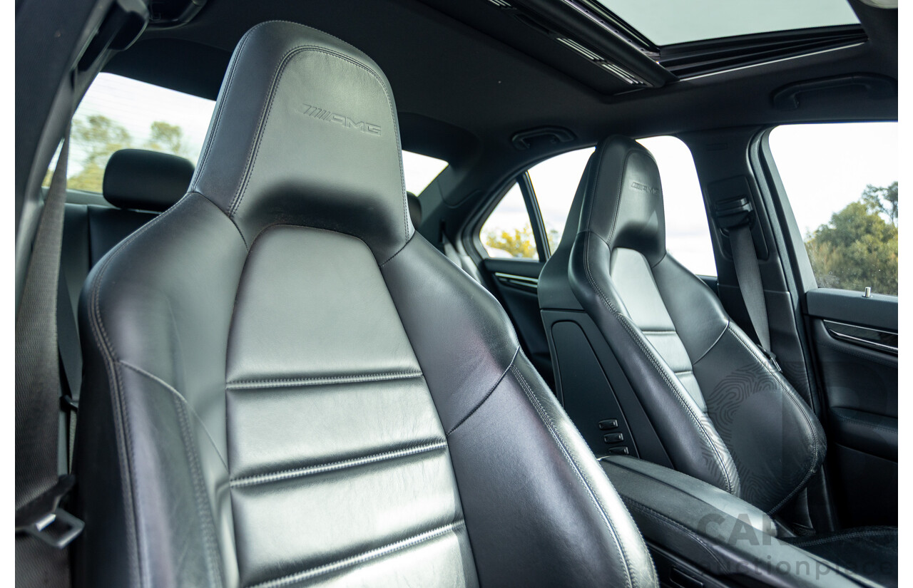 11/2011 Mercedes Benz C63 AMG W204 MY11 4d Sedan Magnetite Black Metallic V8 6.3L