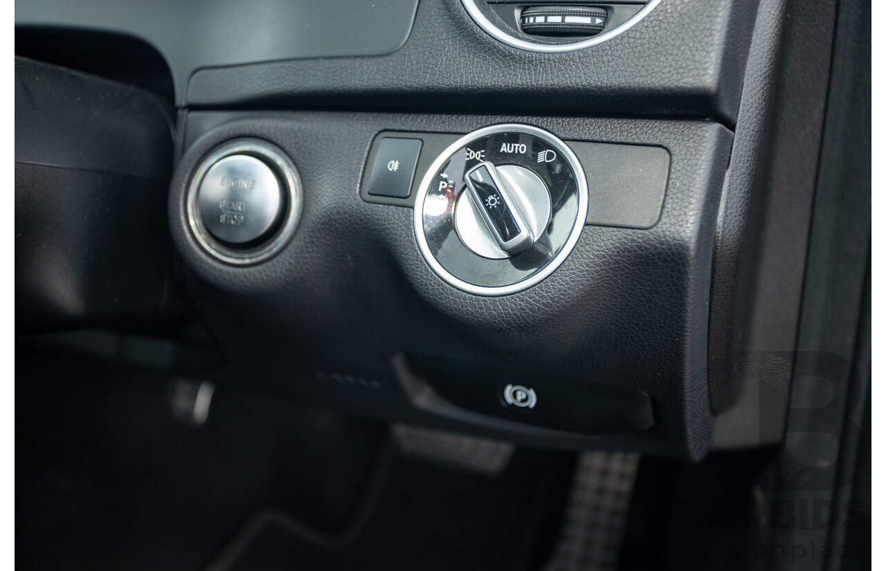 11/2011 Mercedes Benz C63 AMG W204 MY11 4d Sedan Magnetite Black Metallic V8 6.3L