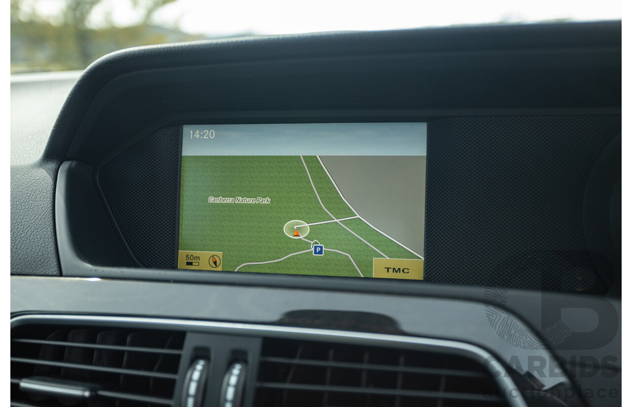 11/2011 Mercedes Benz C63 AMG W204 MY11 4d Sedan Magnetite Black Metallic V8 6.3L