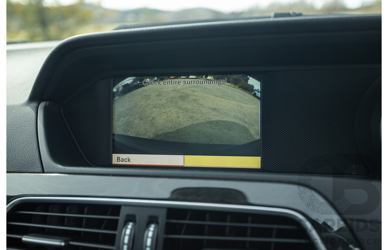 11/2011 Mercedes Benz C63 AMG W204 MY11 4d Sedan Magnetite Black Metallic V8 6.3L