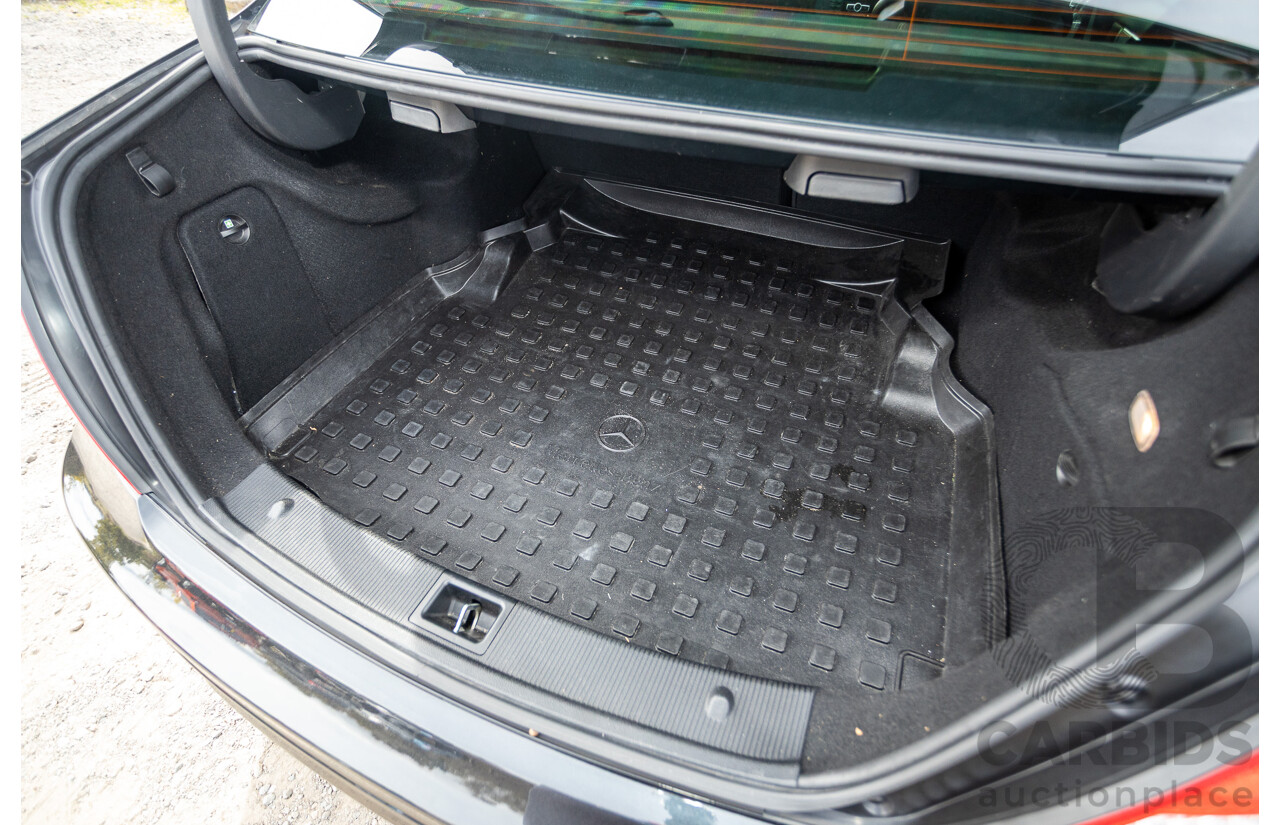 11/2011 Mercedes Benz C63 AMG W204 MY11 4d Sedan Magnetite Black Metallic V8 6.3L