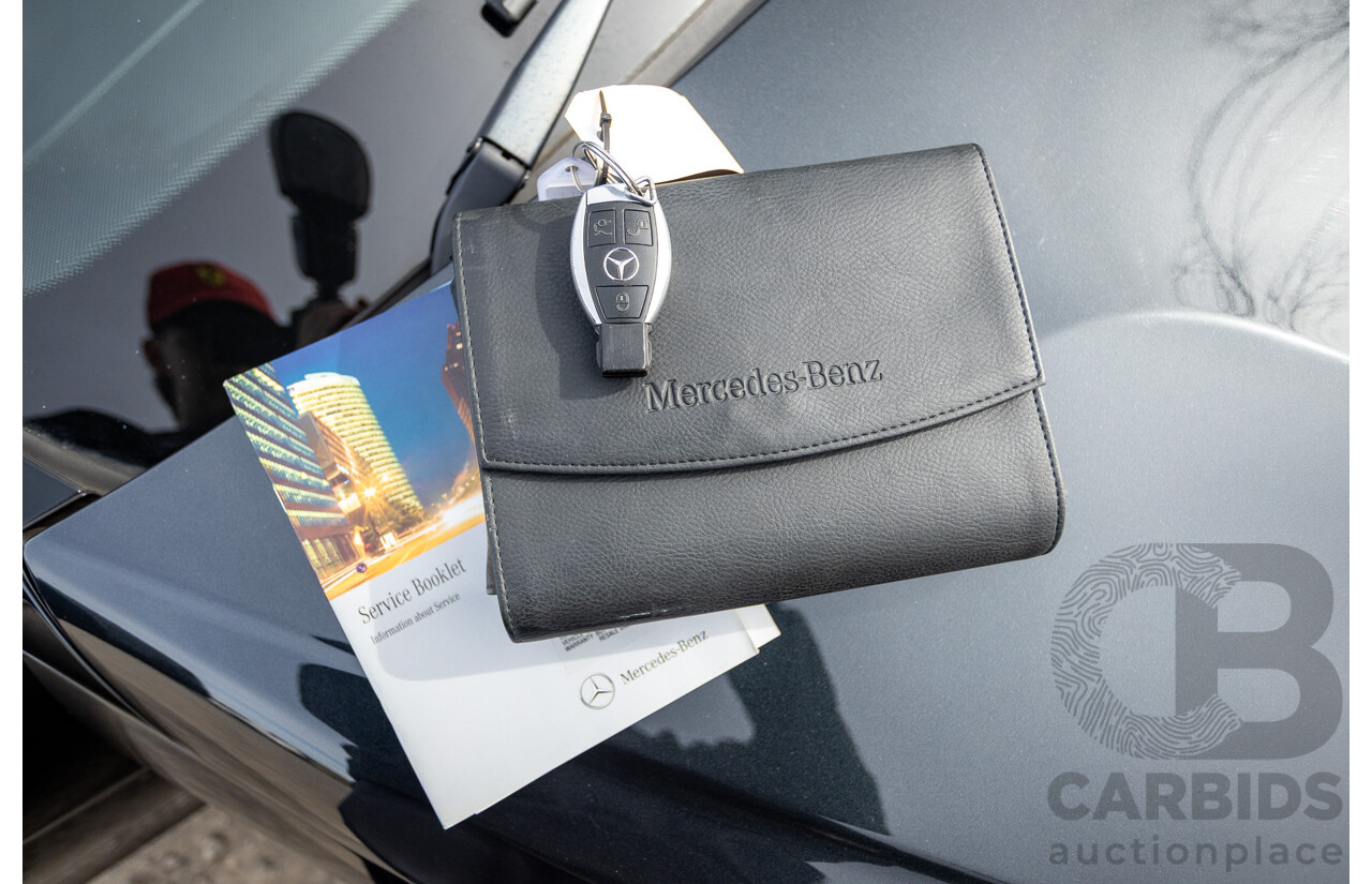 11/2011 Mercedes Benz C63 AMG W204 MY11 4d Sedan Magnetite Black Metallic V8 6.3L