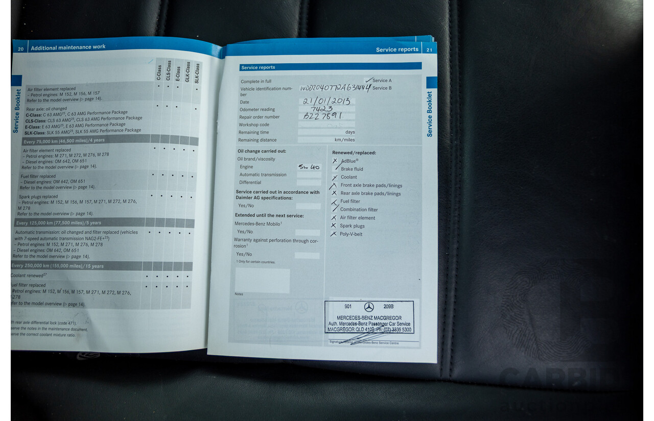 11/2011 Mercedes Benz C63 AMG W204 MY11 4d Sedan Magnetite Black Metallic V8 6.3L