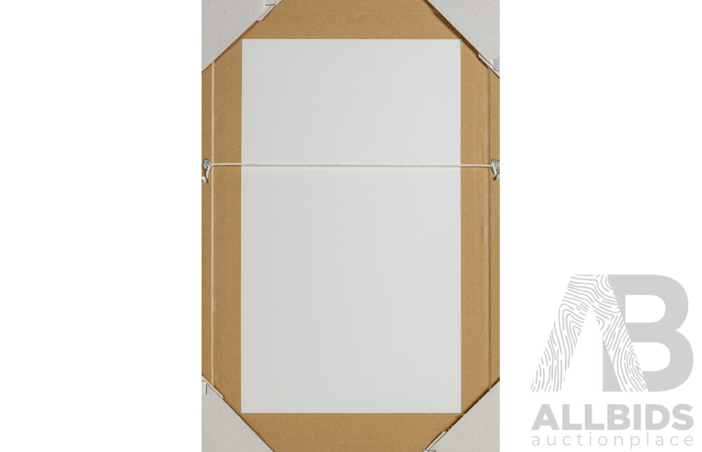 Lionel Arthur Lindsay, (19/20th Centuries, Australian, 1874-1961), Morning Glory, Reproduction Limited Edition Quality Print After Original Woodcut, 54 x 36 cm (frame)