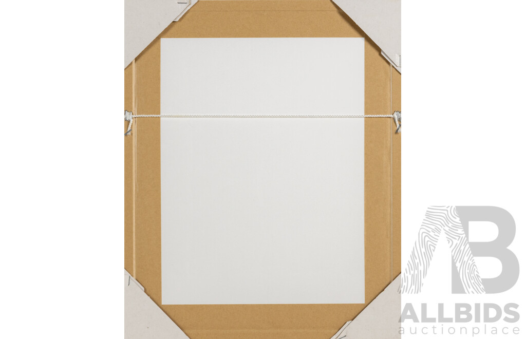 Lionel Arthur Lindsay, (19/20th Centuries, Australian, 1874-1961), Essex Steps, Wonderful Reproduction Limited Edition Quality Print After Original Etching, 54 x 36 cm (frame)