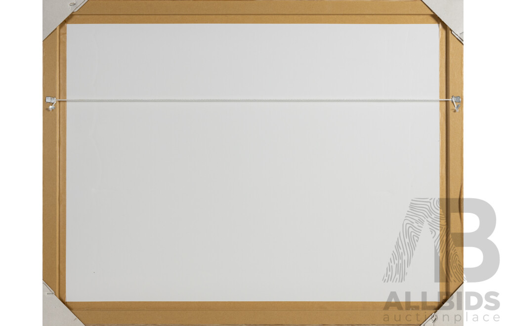 John Vander, (20th Century, Belgian-Born Australian, 1945-), White Horse Inn, Berrima (1994), Wonderful Quality Reproduction Print After Original Oil, 65 x 83 cm (frame)