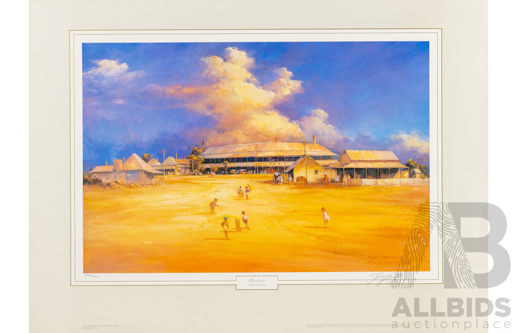 d'Arcy Doyle (20th Century, Australian, 1932-2001), Lost but Found & [5 More] (1994-95), Six Limited Editioned & Signed Prints After Originals, 64H x 87W cm (unframed) (6)