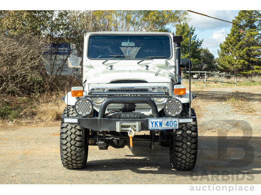 11/1977 Toyota Landcruiser SWB FJ40 (4x4) 2d Softtop White 4.2L