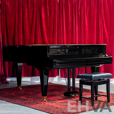 Vintage Bösendorfer Model 200 Grand Piano, Serial No. 34538, Austria, Circa 1982, with Adjustable Stool