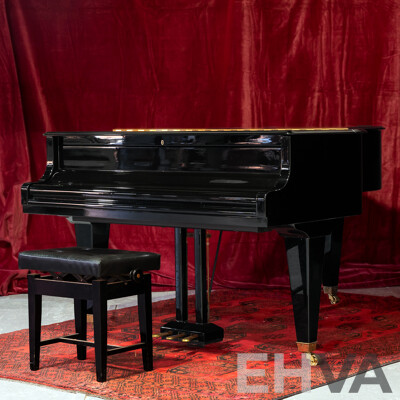 Vintage Bösendorfer Model 200 Grand Piano, Serial No. 34538, Austria, Circa 1982, with Adjustable Stool