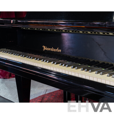 Vintage Bösendorfer Model 200 Grand Piano, Serial No. 34538, Austria, Circa 1982, with Adjustable Stool
